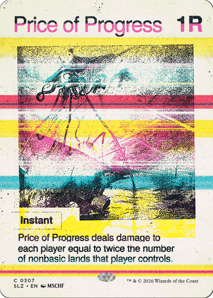 Price of Progress (0307) [Secret Lair x MSCHF: The Zeta Set] | Exor Games Truro