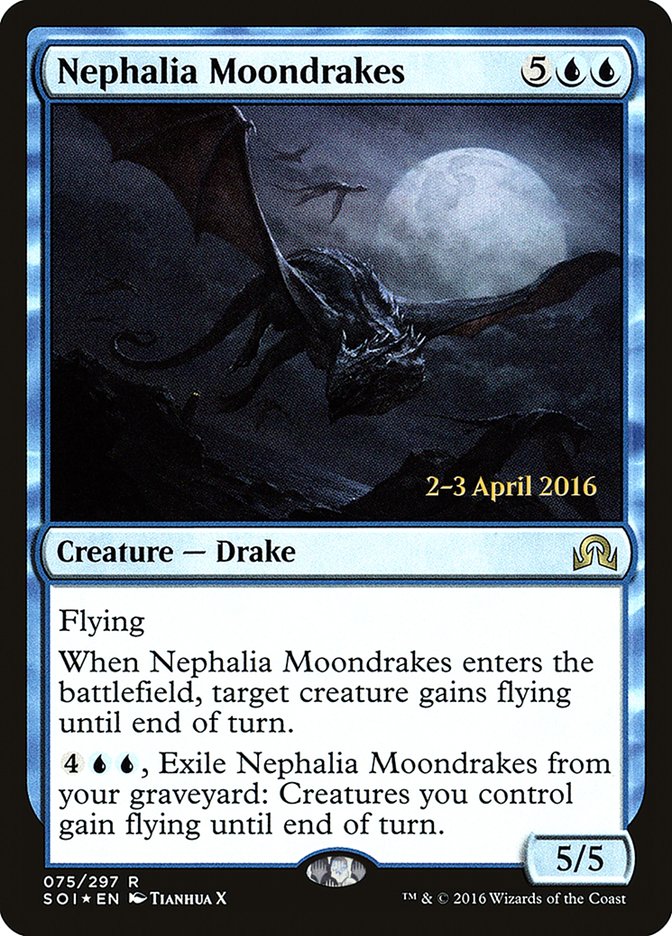 Nephalia Moondrakes [Shadows over Innistrad Prerelease Promos] | Exor Games Truro