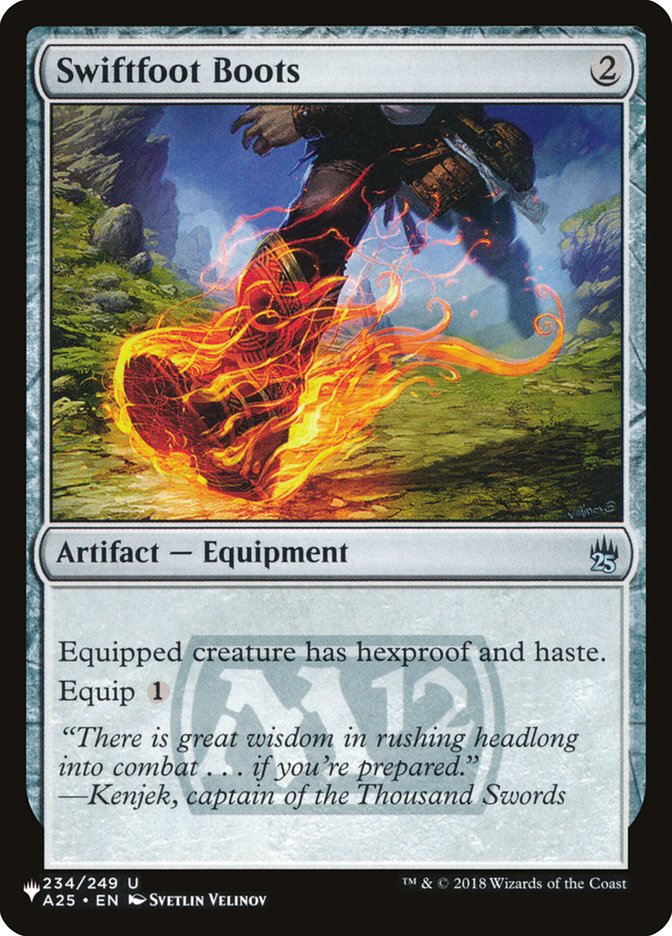 Swiftfoot Boots [The List] | Exor Games Truro