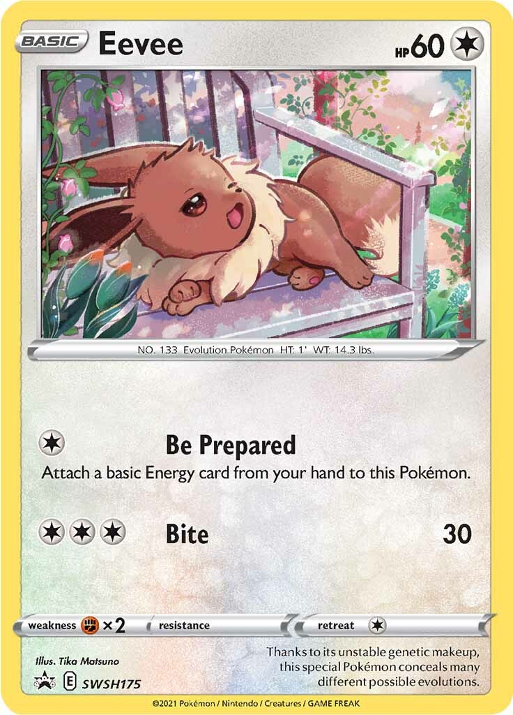 Eevee (SWSH175) [Sword & Shield: Black Star Promos] | Exor Games Truro