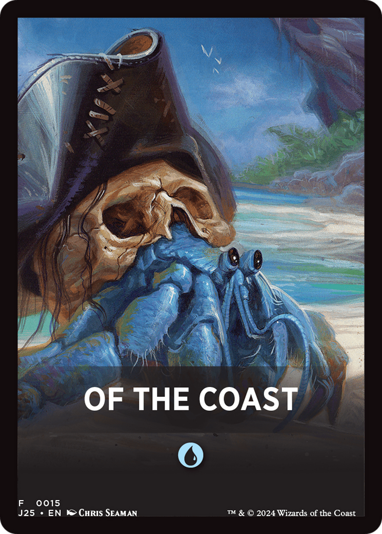Of The Coast Theme Card [Foundations Jumpstart Front Cards] | Exor Games Truro