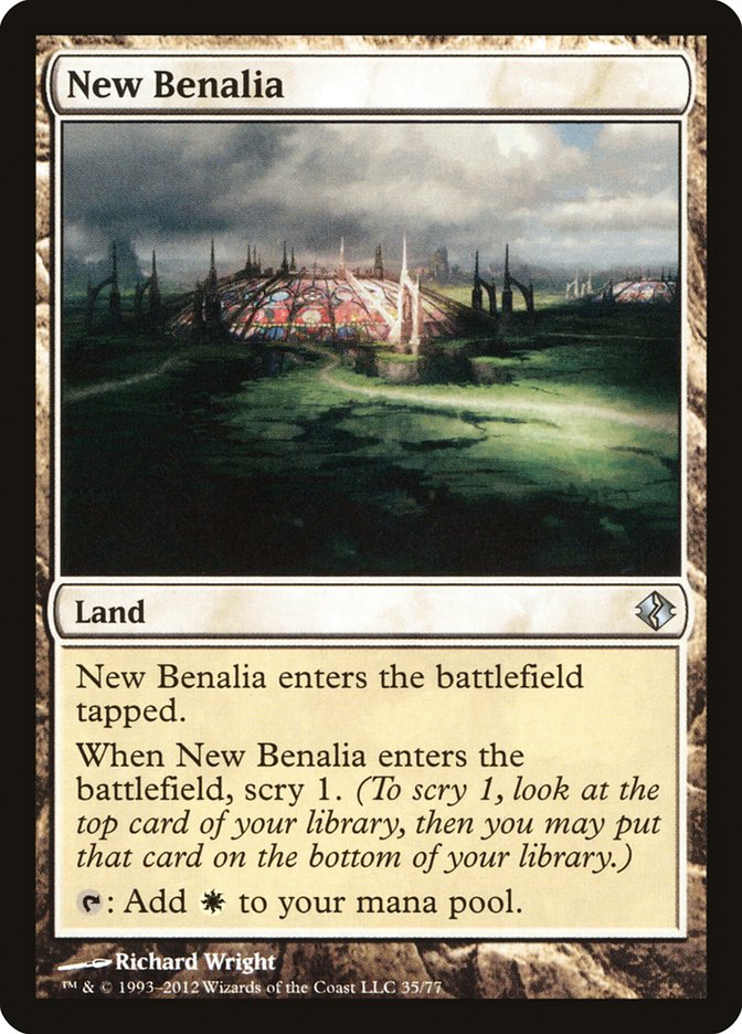 New Benalia [Duel Decks: Venser vs. Koth] | Exor Games Truro