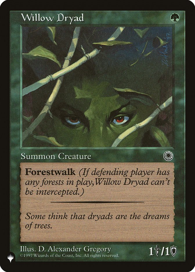 Willow Dryad [The List] | Exor Games Truro