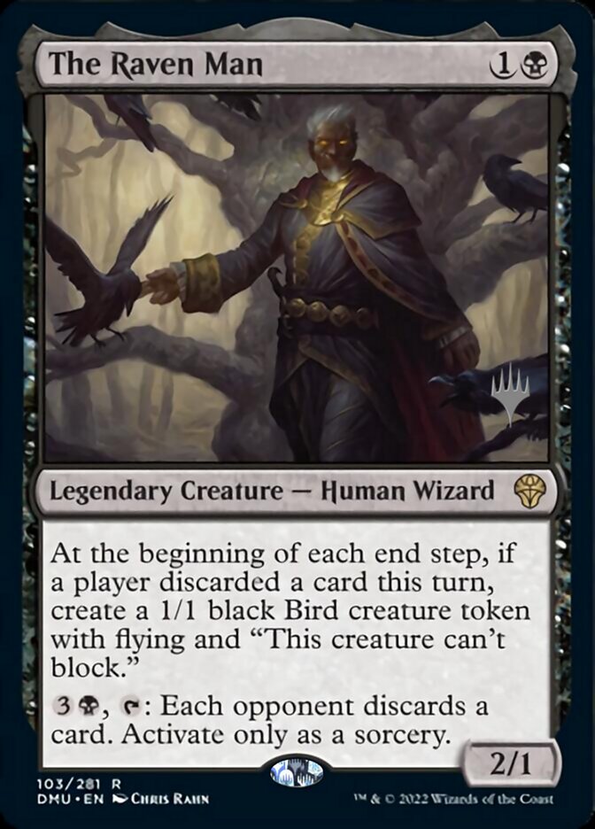 The Raven Man (Promo Pack) [Dominaria United Promos] | Exor Games Truro