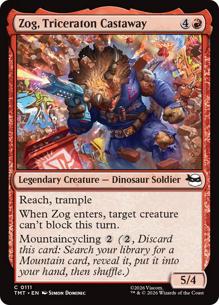 Zog, Triceraton Castaway [Teenage Mutant Ninja Turtles] | Exor Games Truro