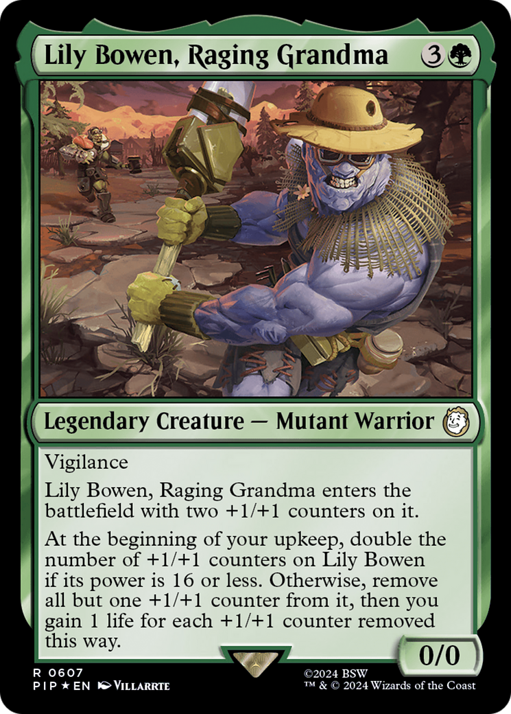 Lily Bowen, Raging Grandma (Surge Foil) [Fallout] | Exor Games Truro