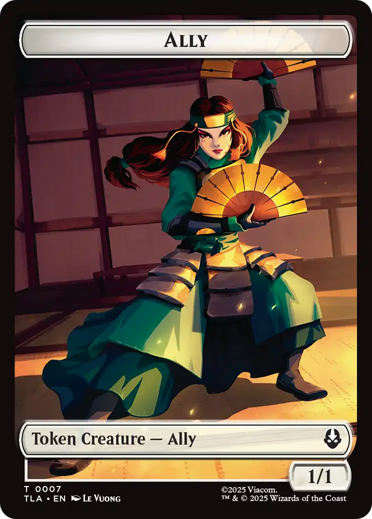 Food (0020) // Ally (0007) Double-Sided Token [Avatar: The Last Airbender Tokens] | Exor Games Truro