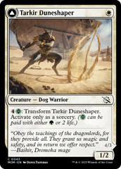 Tarkir Duneshaper // Burnished Dunestomper [March of the Machine] | Exor Games Truro