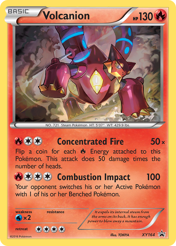 Volcanion (XY164) [XY: Black Star Promos] | Exor Games Truro