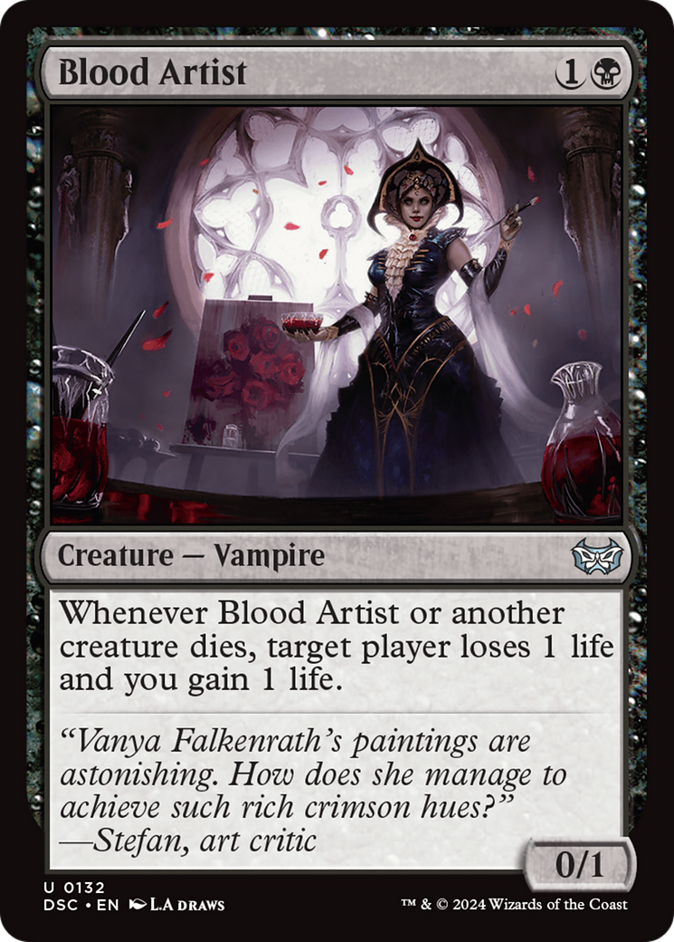 Blood Artist [Duskmourn: House of Horror Commander] | Exor Games Truro