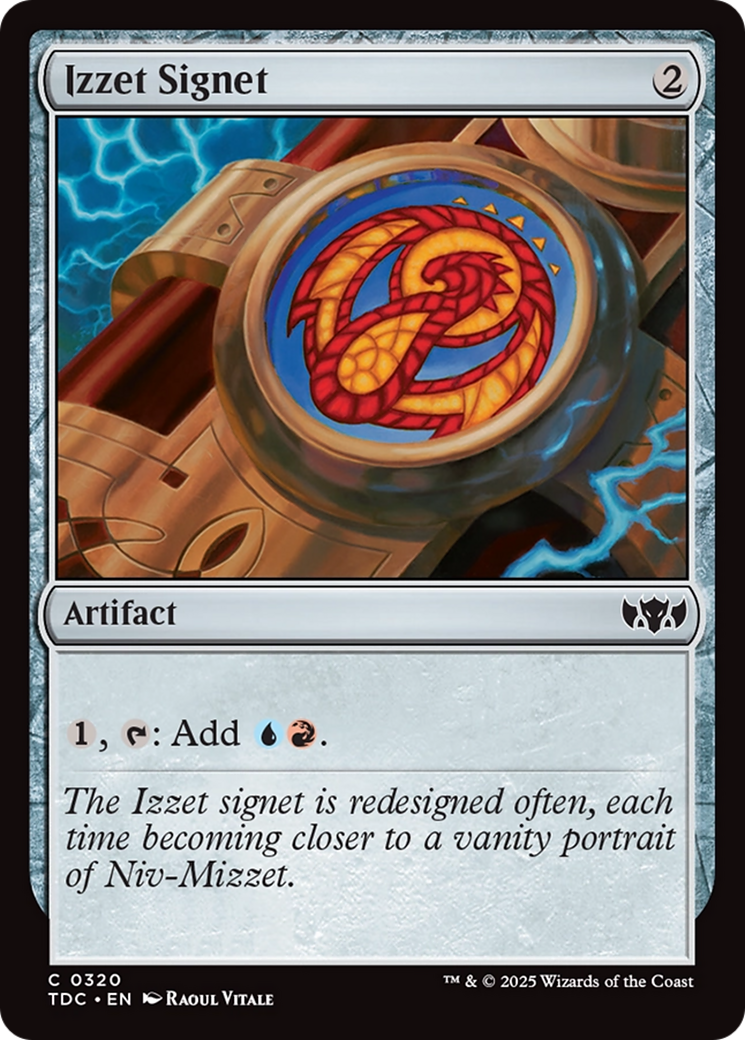 Izzet Signet [Tarkir: Dragonstorm Commander] | Exor Games Truro