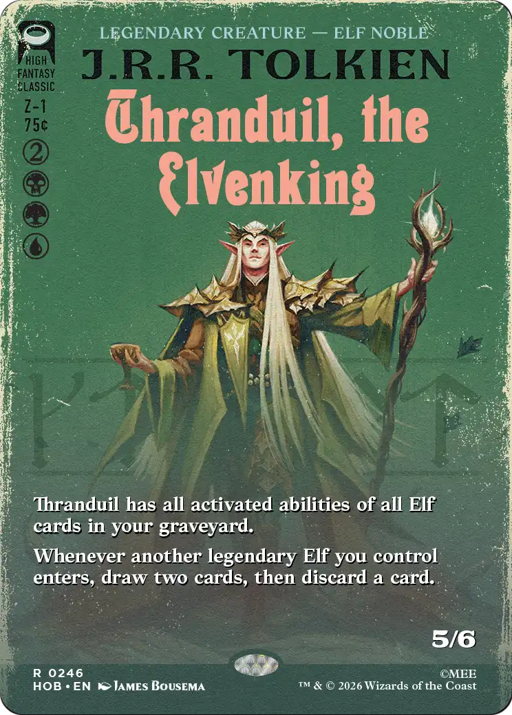 Thranduil, the Elvenking (Borderless) [The Hobbit] | Exor Games Truro