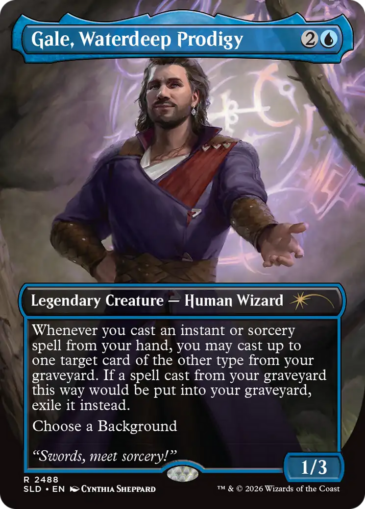 Gale, Waterdeep Prodigy [Secret Lair Drop Series] | Exor Games Truro