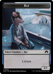 Eldrazi Spawn // Rat Double-Sided Token [Modern Horizons 3 Tokens] | Exor Games Truro