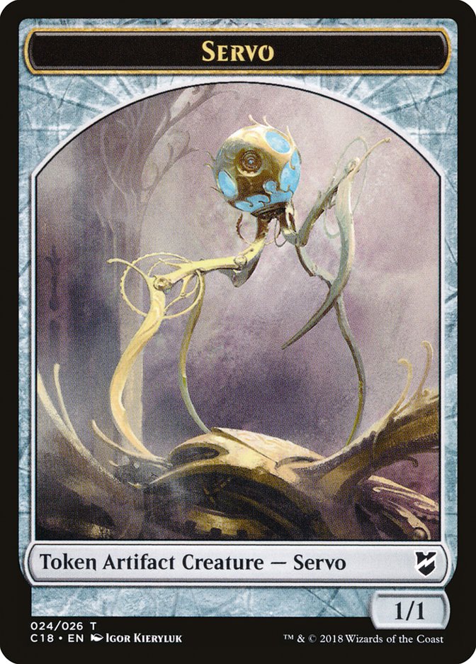 Servo Token [Commander 2018 Tokens] | Exor Games Truro