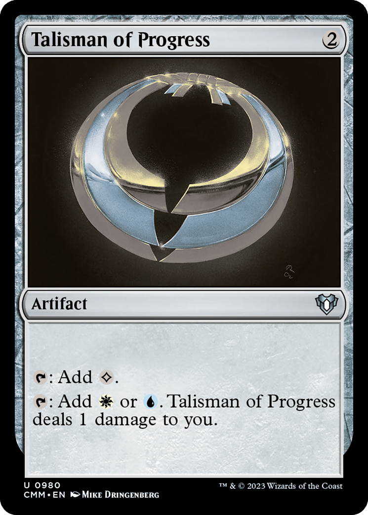 Talisman of Progress [Commander Masters] | Exor Games Truro