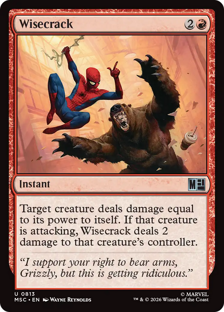 Wisecrack [Marvel Super Heroes Commander] | Exor Games Truro
