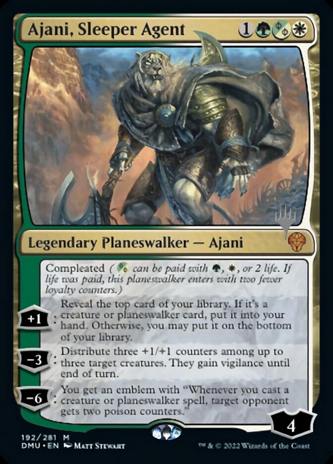 Ajani, Sleeper Agent (Promo Pack) [Dominaria United Promos] | Exor Games Truro