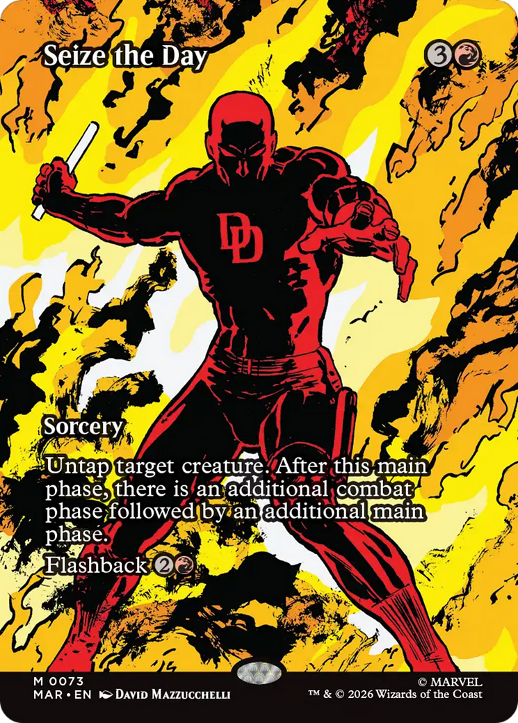 Seize the Day (Borderless) [Marvel Universe: Eternal-Legal] | Exor Games Truro
