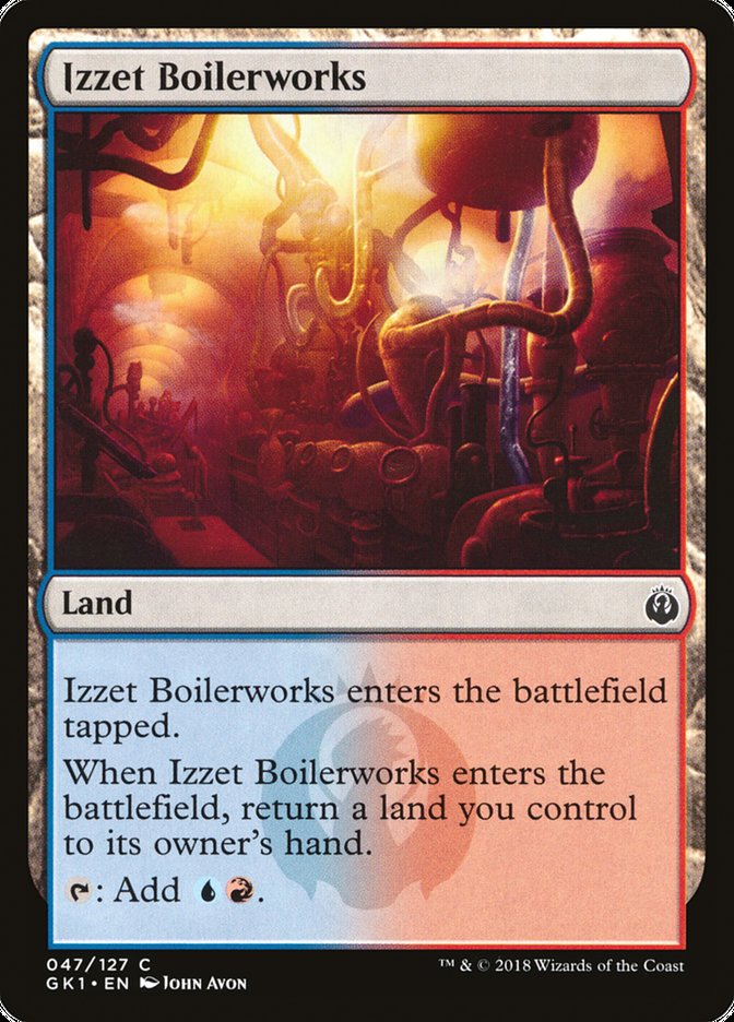 Izzet Boilerworks [Guilds of Ravnica Guild Kit] | Exor Games Truro