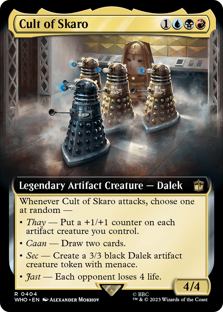 Cult of Skaro (Extended Art) [Doctor Who] | Exor Games Truro