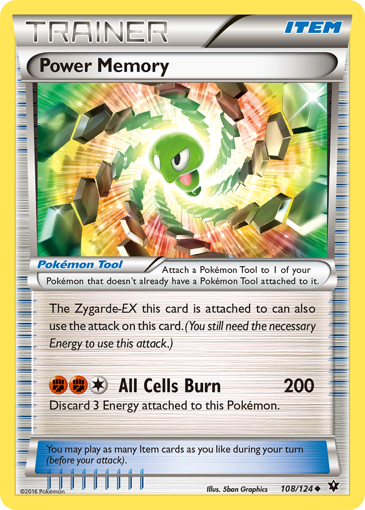 Power Memory (108/124) [XY: Fates Collide] | Exor Games Truro