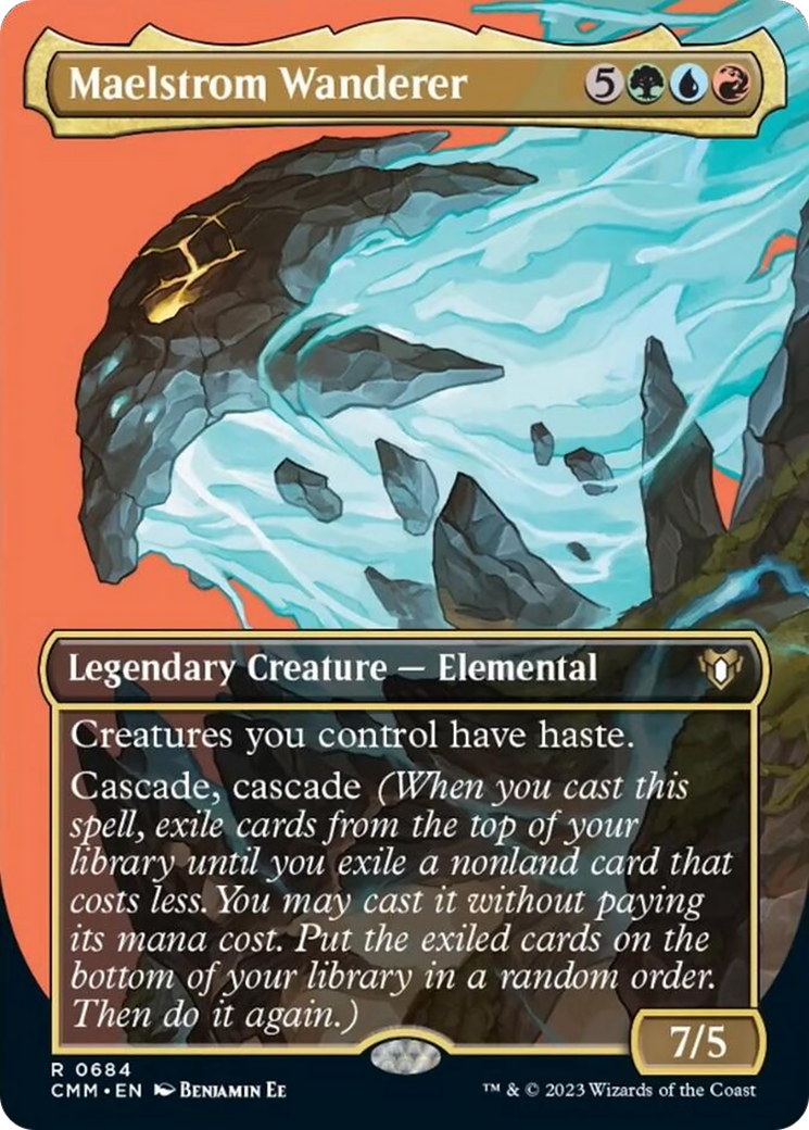 Maelstrom Wanderer (Borderless Profile) [Commander Masters] | Exor Games Truro