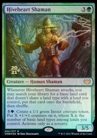 Hiveheart Shaman [Innistrad: Crimson Vow Prerelease Promos] | Exor Games Truro
