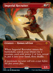 Imperial Recruiter (Borderless Alternate Art) [Modern Horizons 2] | Exor Games Truro