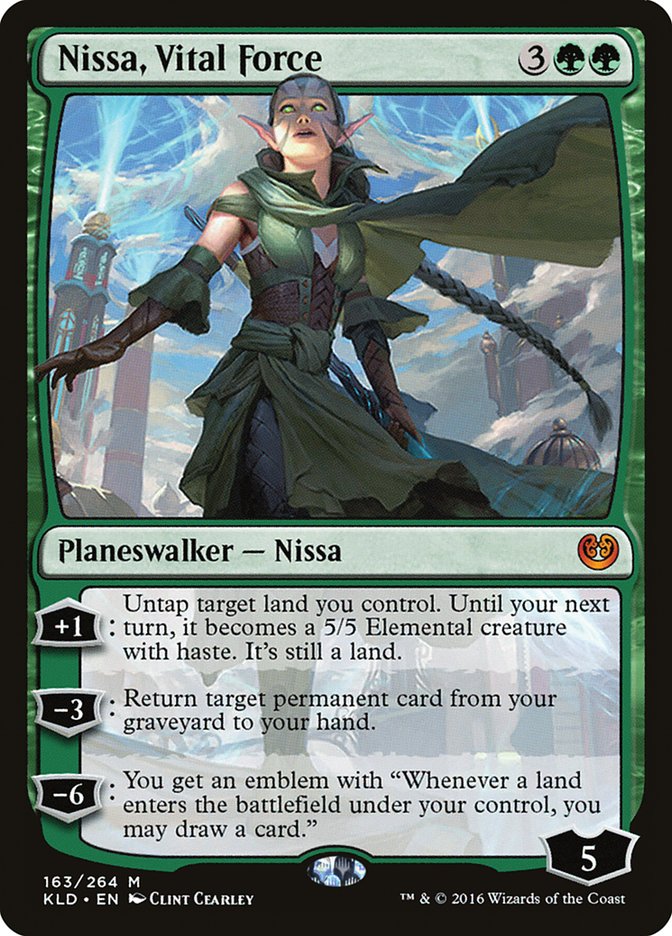 Nissa, Vital Force [Kaladesh] | Exor Games Truro