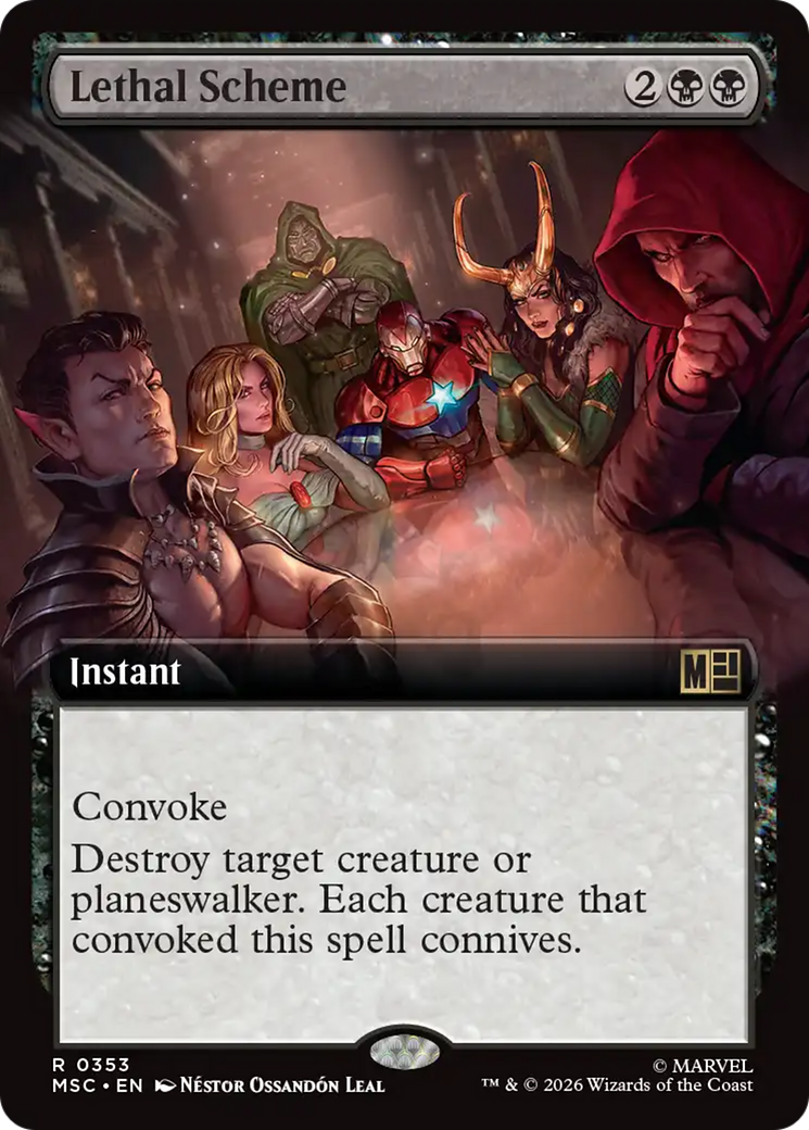 Lethal Scheme (Extended Art) [Marvel Super Heroes Commander] | Exor Games Truro