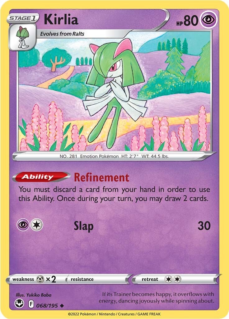 Kirlia (068/195) [Sword & Shield: Silver Tempest] | Exor Games Truro