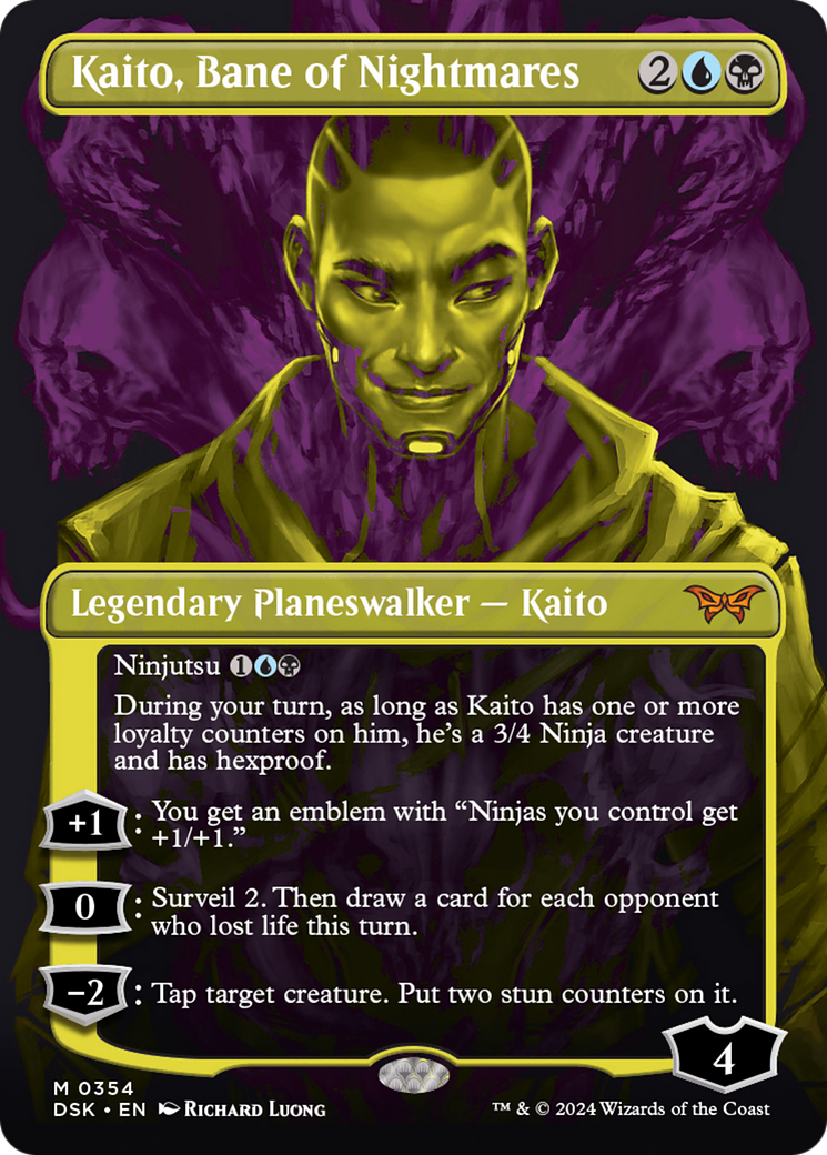 Kaito, Bane of Nightmares (Showcase) [Duskmourn: House of Horror] | Exor Games Truro