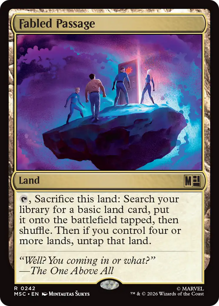 Fabled Passage [Marvel Super Heroes Commander] | Exor Games Truro