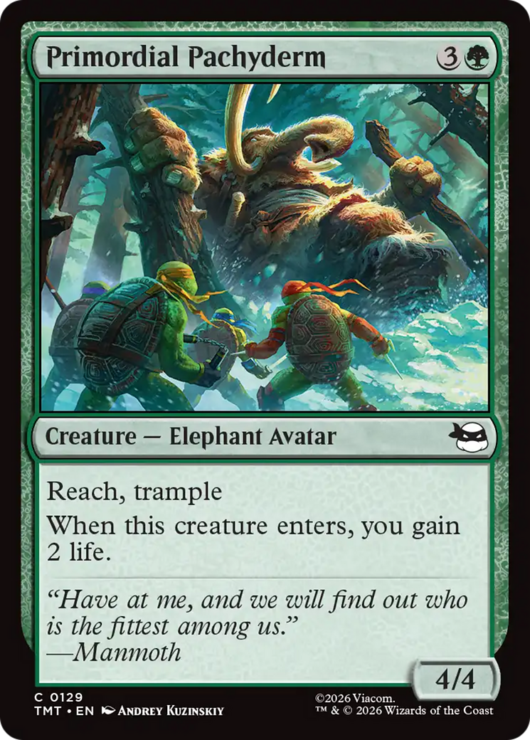 Primordial Pachyderm [Teenage Mutant Ninja Turtles] | Exor Games Truro