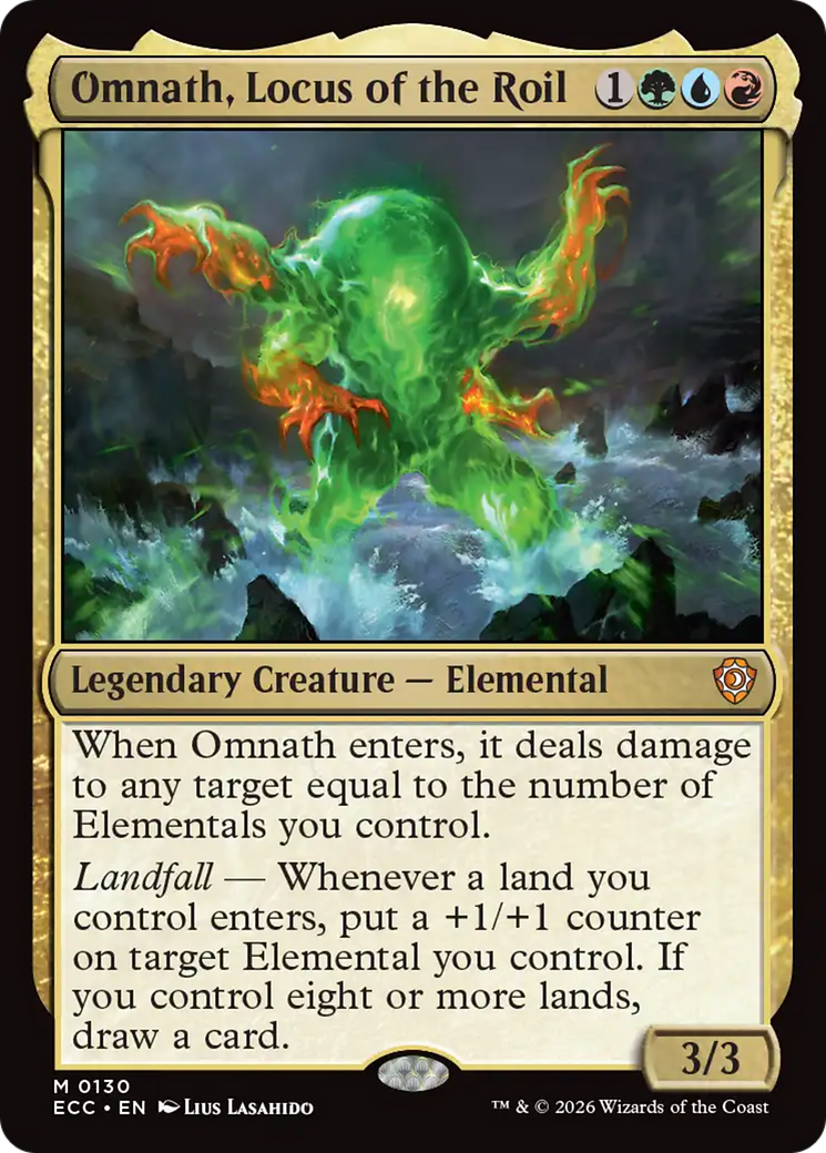 Omnath, Locus of the Roil [Lorwyn Eclipsed Commander] | Exor Games Truro