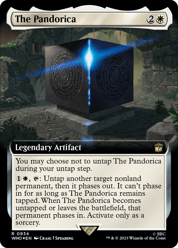 The Pandorica (Extended Art) (Surge Foil) [Doctor Who] | Exor Games Truro