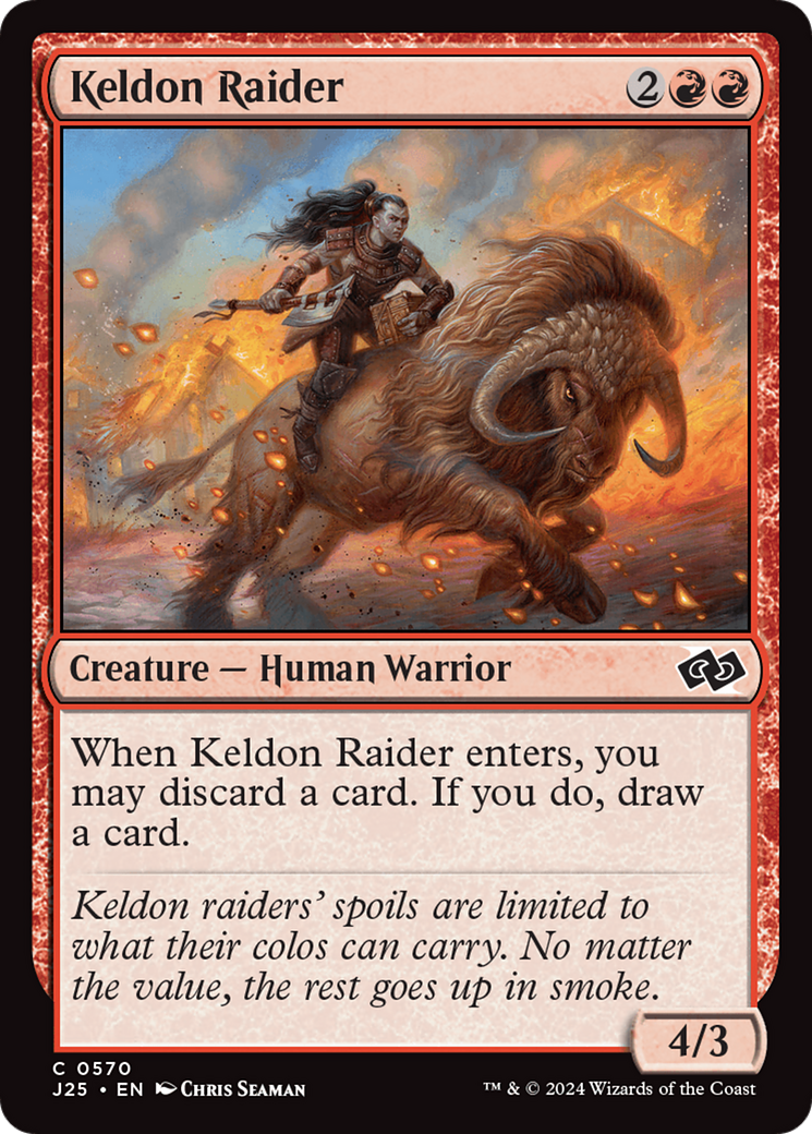Keldon Raider [Foundations Jumpstart] | Exor Games Truro