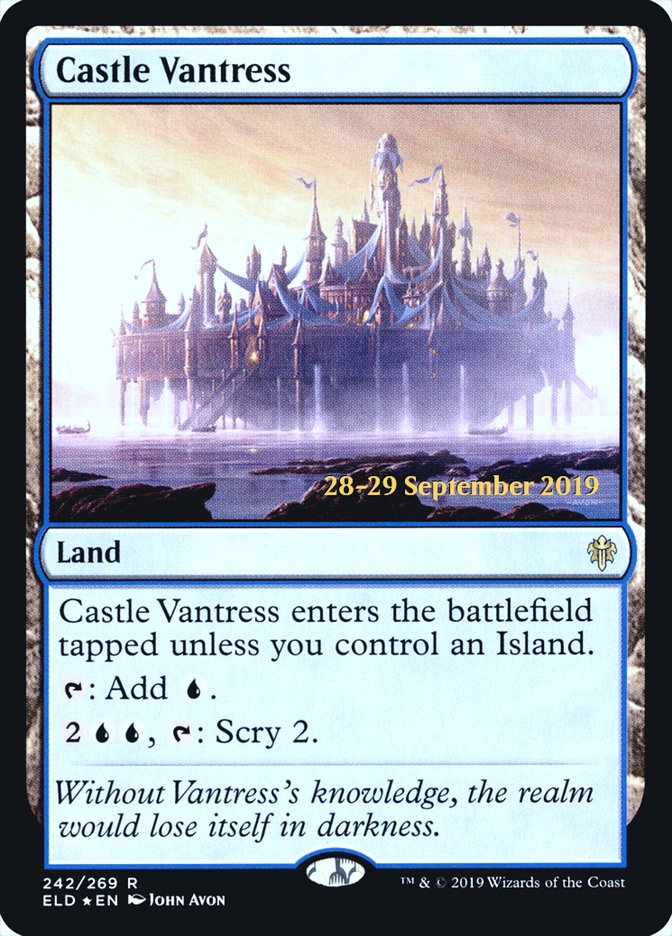 Castle Vantress [Throne of Eldraine Prerelease Promos] | Exor Games Truro
