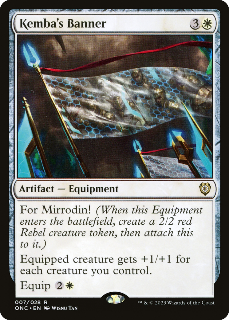 Kemba's Banner [Phyrexia: All Will Be One Commander] | Exor Games Truro