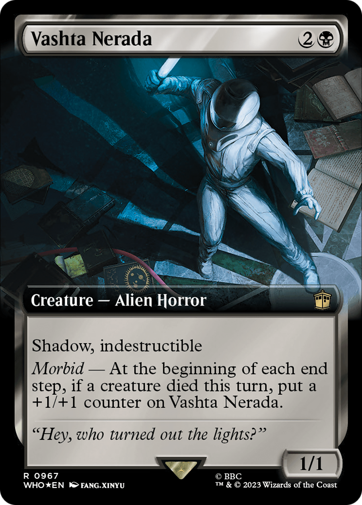 Vashta Nerada (Extended Art) (Surge Foil) [Doctor Who] | Exor Games Truro