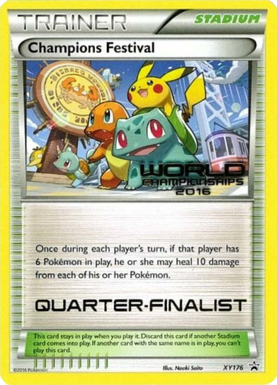 Champions Festival (XY176) (2016 Quarter Finalist) [XY: Black Star Promos] | Exor Games Truro