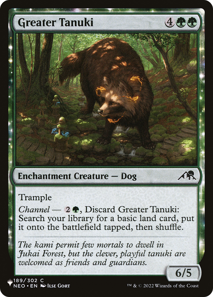 Greater Tanuki [The List] | Exor Games Truro