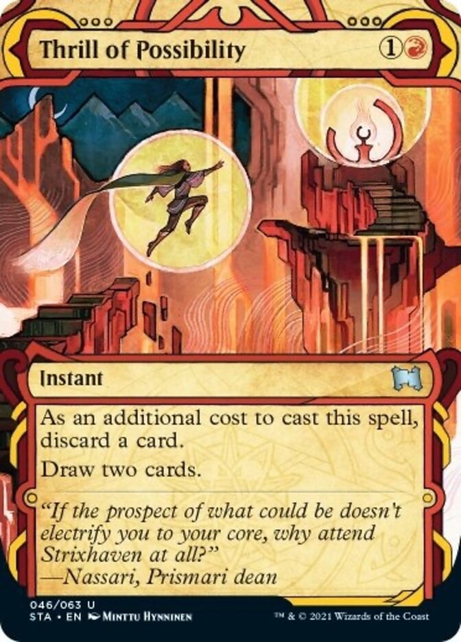 Thrill of Possibility [Strixhaven: Mystical Archive] | Exor Games Truro