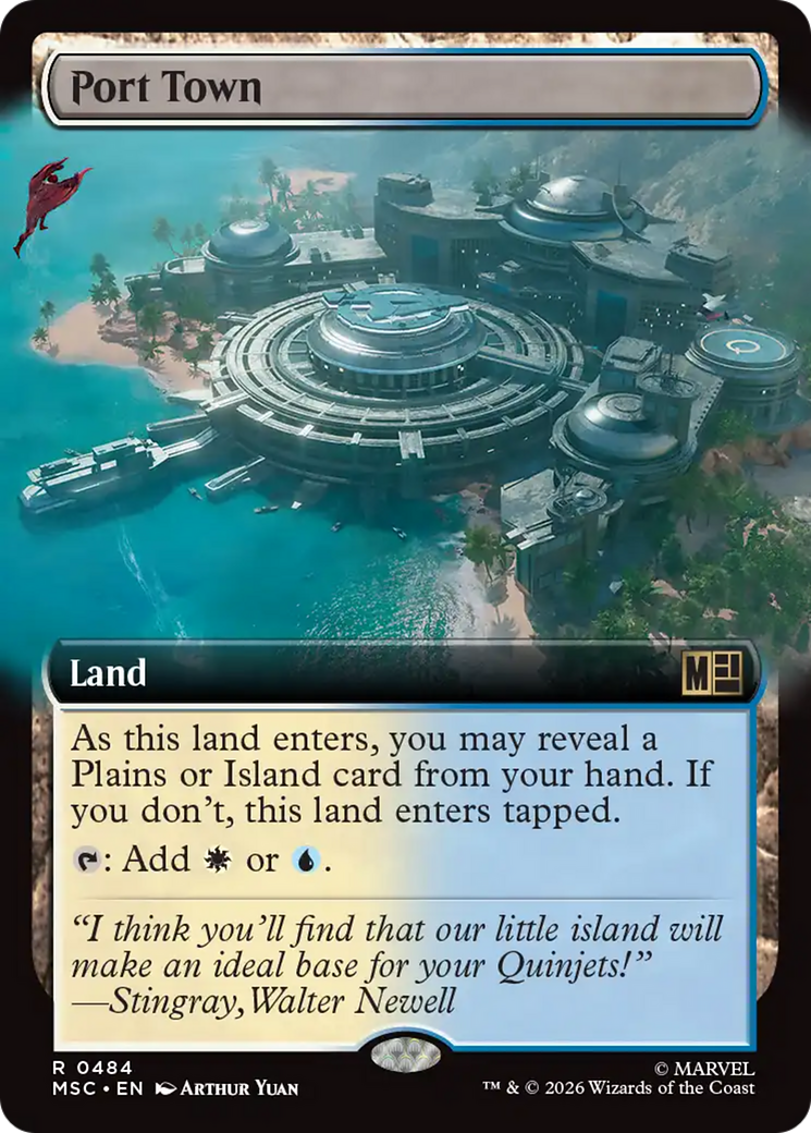 Port Town (Extended Art) [Marvel Super Heroes Commander] | Exor Games Truro