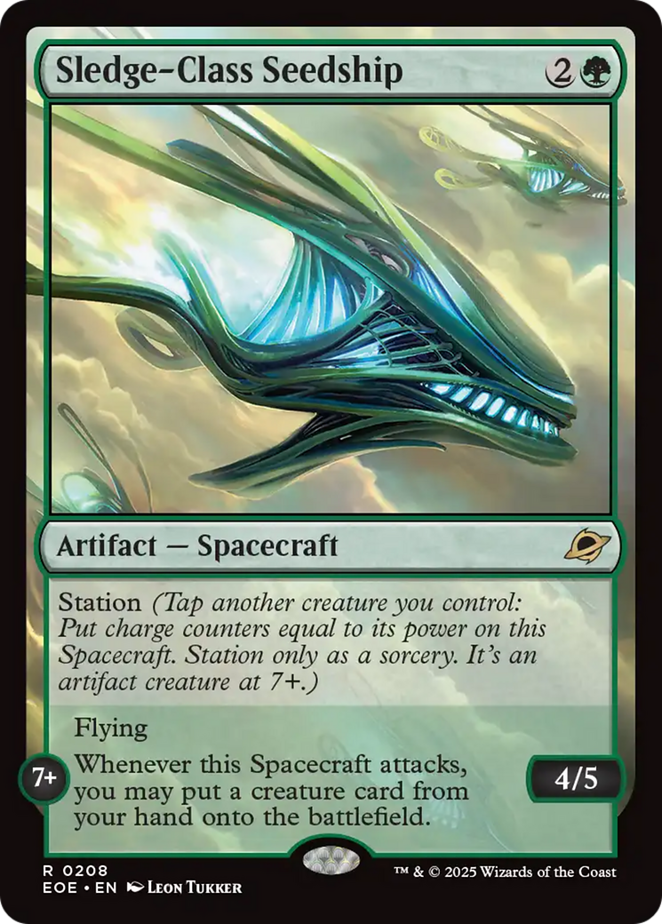Sledge-Class Seedship [Edge of Eternities] | Exor Games Truro
