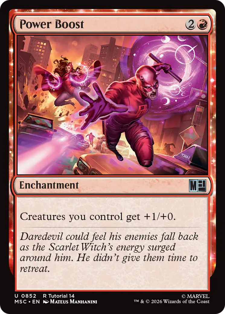 Power Boost [Marvel Super Heroes Commander] | Exor Games Truro
