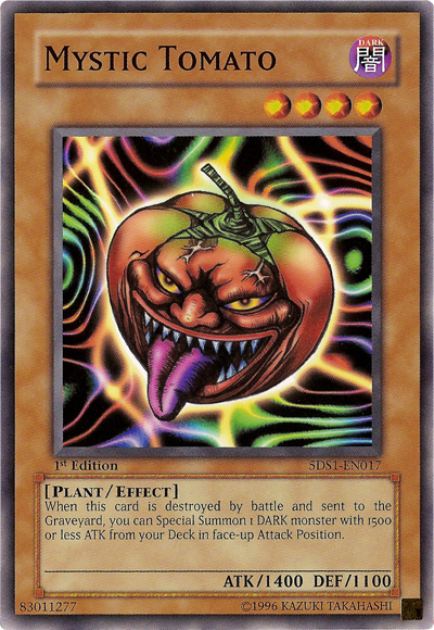 Mystic Tomato [5DS1-EN017] Common | Exor Games Truro