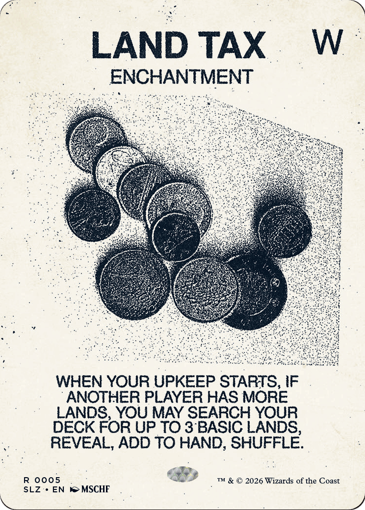 Land Tax (0005) [Secret Lair x MSCHF: The Zeta Set] | Exor Games Truro
