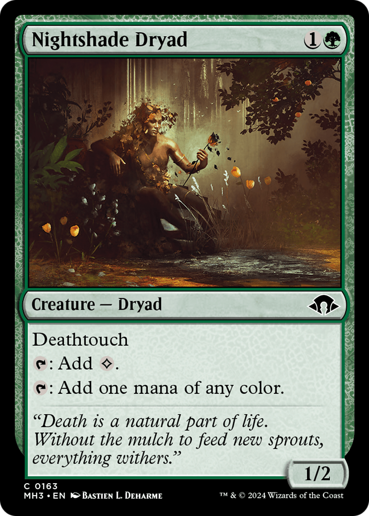 Nightshade Dryad [Modern Horizons 3] | Exor Games Truro